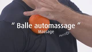 Balle Automassage Blackroll  Améliore lélasticité et les performances musculaires [upl. by Euqinobe]