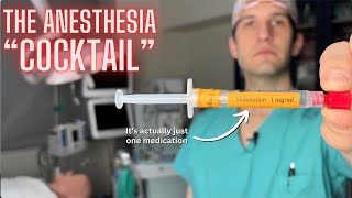 What the anesthesia quotcocktailquot contains amp why its given [upl. by Blair]