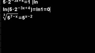 Logarithmus Gleichungen lösen Video 5 [upl. by Husein]