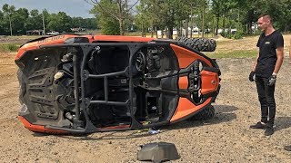 Already Rolled my BRAND NEW Can Am Maverick X3 Turbo [upl. by Raveaux314]