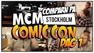 quotUpptryckta tuttar det gillar viquot  GamexComicCon Sverige 2014 Dag 1 [upl. by Assilam]