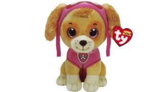 Beanie Boo  New 2017 Paw Patrol Beanie Boos [upl. by Lattonia]