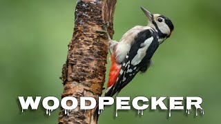 Great spotted woodpecker call [upl. by Pavier600]