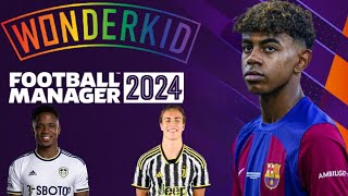 Football Manager 2024 Wonderkids amp Genç Oyuncular [upl. by Gwenora368]