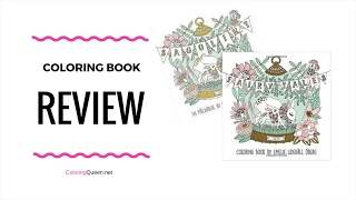 Fairy Tales Coloring Book Review by Emelie Lidehall Oberg first published as Sagolikt [upl. by Tearle]