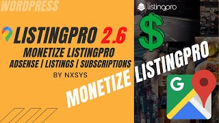 How to Monetize ListingPro Directory Website Wordpress 2021 [upl. by Enelec]