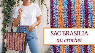 👜 Sac à Main au Crochet Facile  Le Retour de Nos Tutos DIY  🎉laines du monde [upl. by Nirroc890]