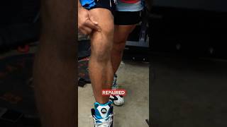 FREAKISH Stair Jumping Recovery shorts fitness gymmotivation [upl. by Ekihc204]