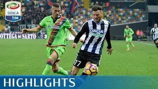 Udinese  Crotone  20  Highlights  Giornata 17  Serie A TIM 201617 [upl. by Sivek]