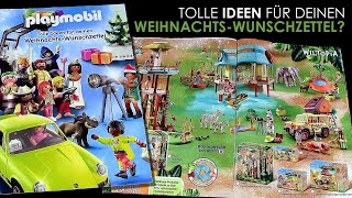 Playmobil ® Tolle Ideen für deinen WeihnachtsWunschzettel 2023  Prospekt durchblättern [upl. by Nairadal]