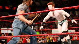 Raw Triple H introduces Sheamus to his sledgehammer [upl. by Yrek]