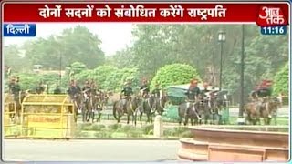 President Pranab Mukherjee to address the Parliament [upl. by Bravin]