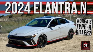 The 2024 Hyundai Elantra N Is The Ultimate Bargain Priced Sport Compact Sedan [upl. by Marquet213]