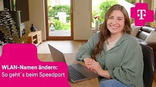 WLANNamen ändern So gehts beim Speedport  Telekom [upl. by Tedda]