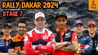 Stage 7 Dakar Rally 2024  Results of all Сlassifications [upl. by Elleinnod114]