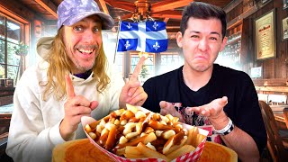 ON JUGE LA POUTINE AU QUEBEC 🇨🇦 enfin [upl. by Alikat824]