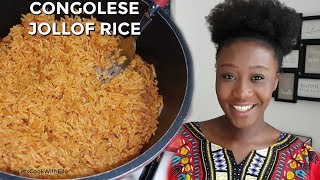 How To Cook Loso ya Bulayi  Congolese Jollof Rice [upl. by Novyak]