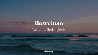 Natasha Bedingfield  Unwritten lyrics [upl. by Stromberg]