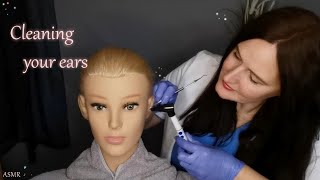 ASMR Medical Ear Cleaning Shaving amp Acupressure at Your Binaural Ear Clinic [upl. by Anujra]