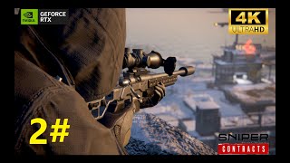 Sniper Ghost Warrior Contracts Kolchak Harbor Gameplay Walkthrough Part 2 4K UHD 60 FPS [upl. by Cyrilla]