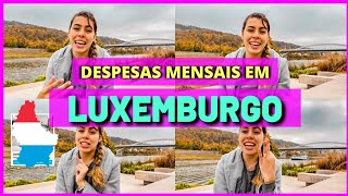 Custo de vida em LUXEMBURGO  Valores das DESPESAS MENSAIS [upl. by Vena]