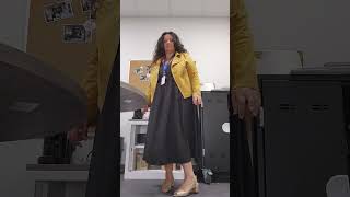 Robe Shein veste Toscane chaussures Vanessa Wu curvy [upl. by Titos]