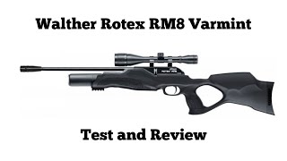 Walther RM8 Rotex Varmint Test and Review [upl. by Kepner262]