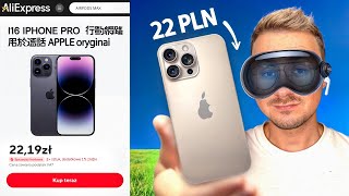 Testujemy PODRÓBKI APPLE z CHIN iPhone AirPods iPad [upl. by Orodisi]