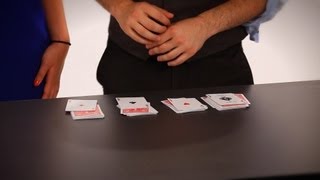 How to Do the 4 Aces Card Trick  Coin amp Card Magic [upl. by Pleasant]