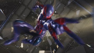 Spider Man 2099 Vs Vulture  Fight Scene  SPIDER MAN ACROSS THE SPIDER VERSE 2023 Movie CLIP 4K [upl. by Nobell183]