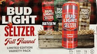 Bud Light Seltzer Apple Crisp Review [upl. by Aikaz853]