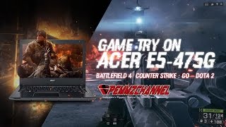 InGame Test Acer Aspire E5 475G Geforce 940MX gaming performance [upl. by Atterys]