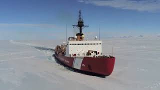 Icebreaker Ship in the Antarctic [upl. by Peyton191]