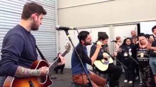 A Day to Remember  Another Song About the Weekend Acoustic [upl. by Cook171]