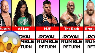 2024 WWE ROYAL RUMBLE SURPRISE ENTRANTS [upl. by Royce958]