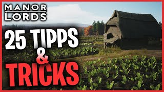 25 Tipps amp Tricks für Manor Lords [upl. by Cookie]