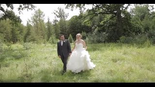 Zack and Leah Wedding Film  082214 [upl. by Nylatsirk]