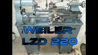 Weiler LZD 220 Drehmaschine Restaurierung  Lathe Restoration [upl. by Darum]