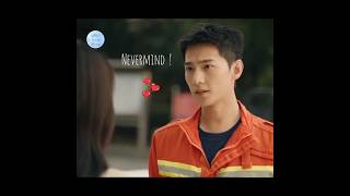 Fireworks of my heart chinese drama  👨‍🚒❤️👩‍⚕️ yangyang cdrama trending romance [upl. by Aicnarf]