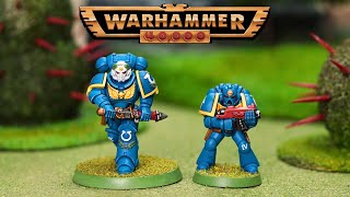 Painting New Warhammer 40k like the 90s [upl. by Mcneely29]