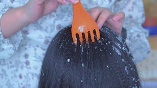 ASMR Special Herbal Care for Scalp Cleansing No Talking [upl. by Amarillis]