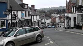 Town centre Knighton Radnorshire Wales [upl. by Marlie]