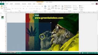 How to create a patternoverlay on Microsoft Publisher 2013 [upl. by Ramalahs]