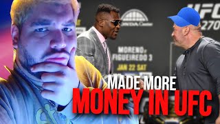 Dana White Claims Francis Ngannou Made More Money In UFC Than Boxing LYING PROOF [upl. by Etireuqram]