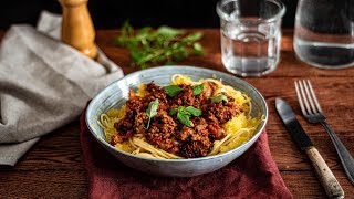 Cuisiner la courge spaghetti version HEALTHY en bolognaise [upl. by Uttasta608]