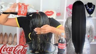 Lavar Tu CABELLO con Coca Cola 😱😱Realmente FUNCIONA  RESULTADOS INCREIBLES❤ coke hair rinse [upl. by Imik]