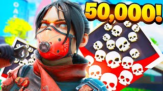 How I got 50 THOUSAND Kills On Wraith Apex Legends [upl. by Nileek]