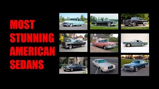 Nine Most Stunning PostWar American Sedans [upl. by Aikcin589]