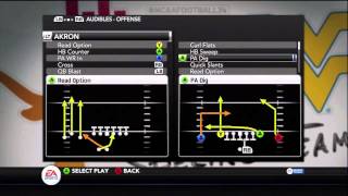 NCAA 14  Picking the Perfect Offensive Playbook [upl. by Floro]