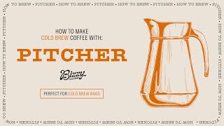 How to Make Cold Brew Coffee using a Pitcher [upl. by Eked372]